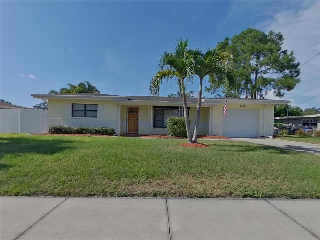 1184 ROBMAR ROAD DUNEDIN, FL 34698