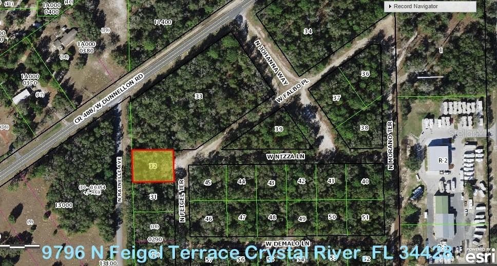 9796 N FEIGEL TERRACE CRYSTAL RIVER, FL 34428