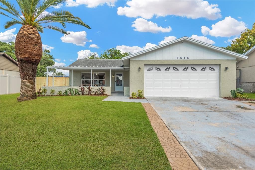 3646 MURROW STREET NEW PORT RICHEY, FL 34655