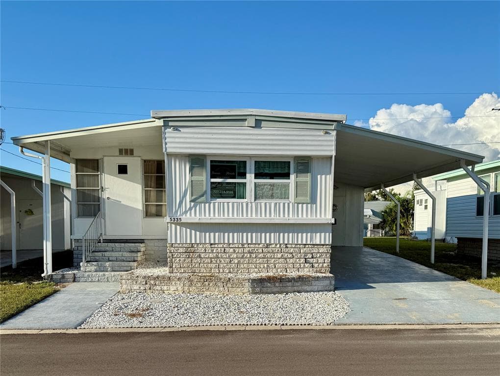 5335 FAIRFIELD AVENUE S UNIT 78 ST PETERSBURG, FL 33707