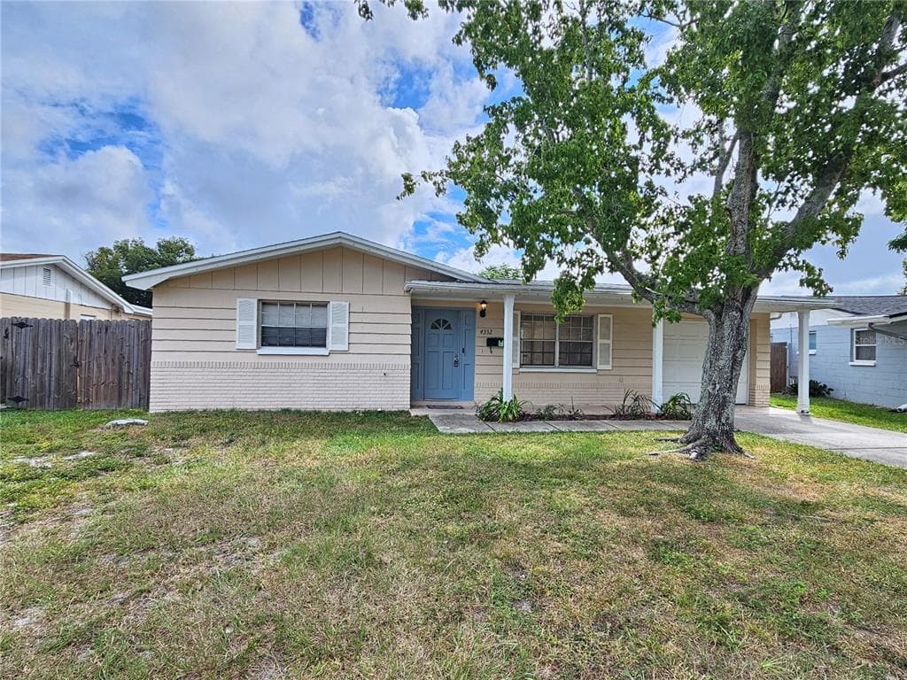 4332 NEWBURY DRIVE NEW PORT RICHEY, FL 34652