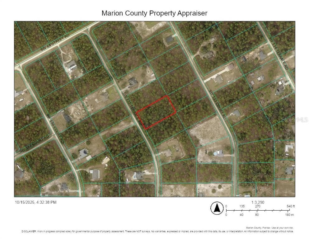 TBD SW 135TH TERRACE ROAD OCALA, FL 34481