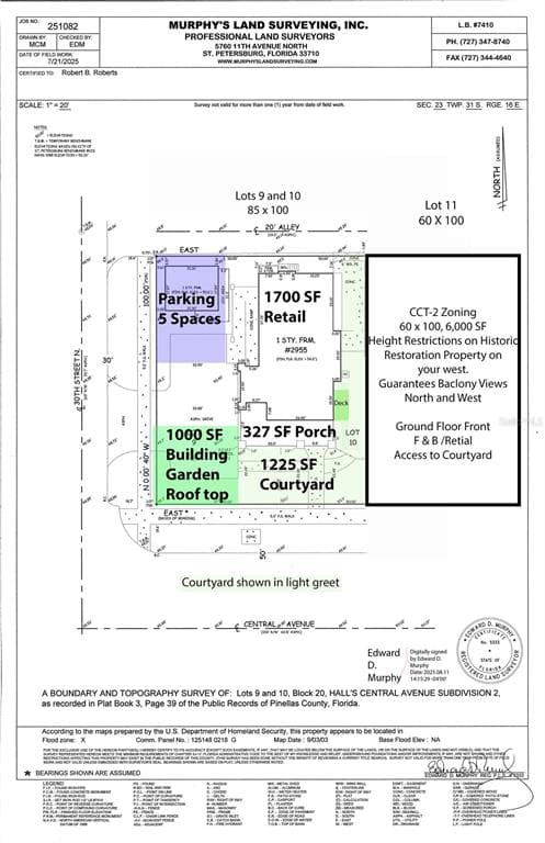 2945 CENTRAL AVENUE ST PETERSBURG, FL 33713