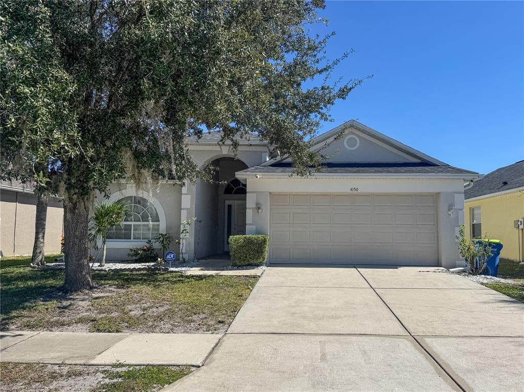 4150 BRANCHSIDE LANE WESLEY CHAPEL, FL 33543