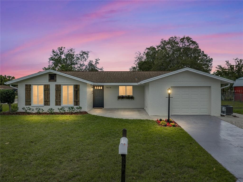 7824 LOTUS DRIVE PORT RICHEY, FL 34668