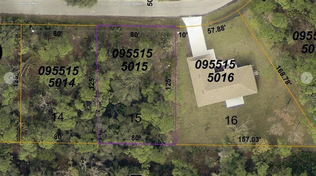 Lot 15 LOVERING AVENUE NORTH PORT, FL 34286