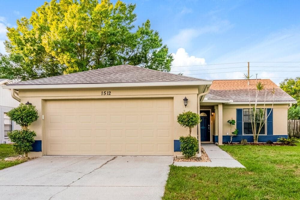 1512 BLUETEAL DRIVE BRANDON, FL 33511