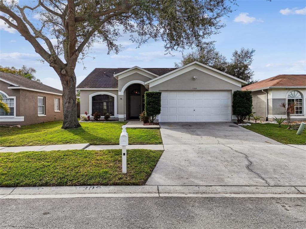 1309 FRANFORD DRIVE BRANDON, FL 33511
