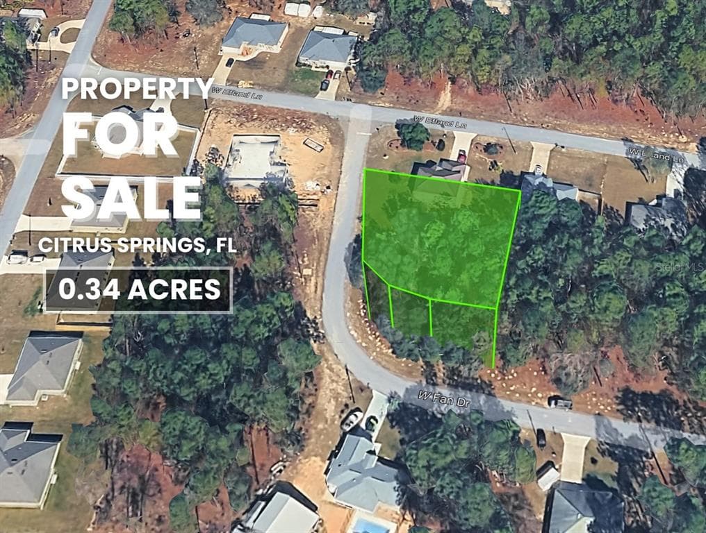 1263 W FAN DRIVE CITRUS SPRINGS, FL 34434