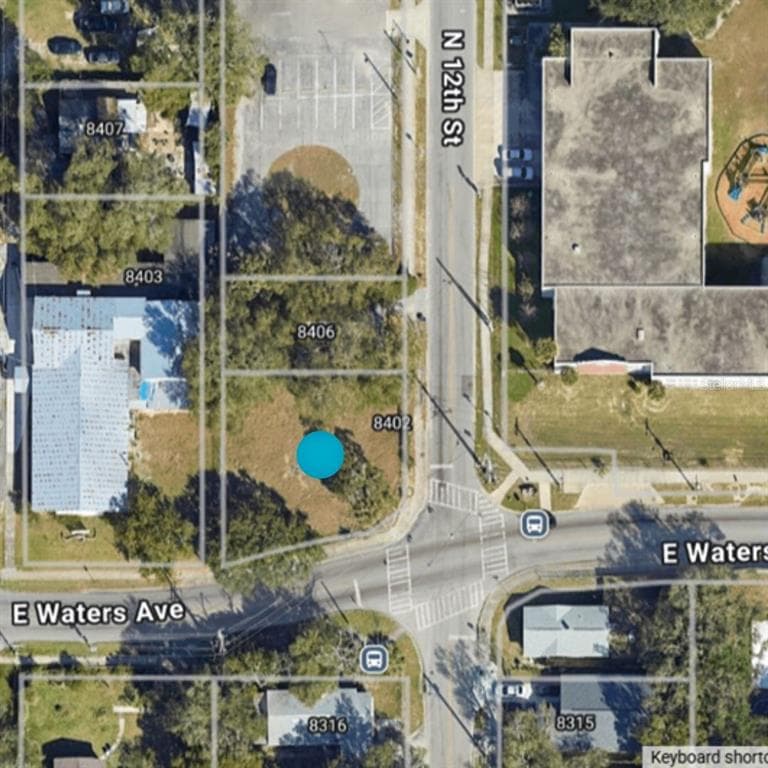 CORNER OF E WATERS AVE AND N 12TH STREET TAMPA, FL 33606