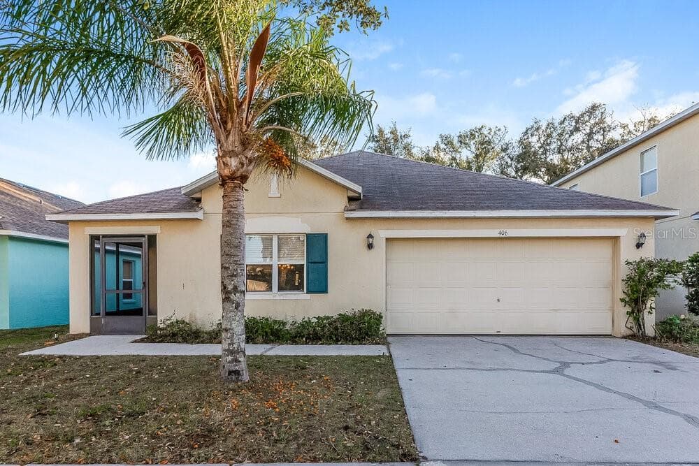 406 CHIMNEY ROCK DRIVE RUSKIN, FL 33570