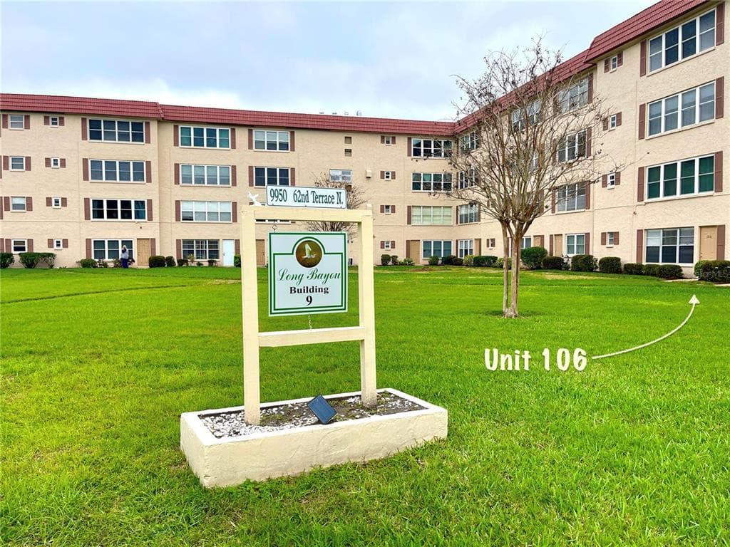 9950 62ND TERRACE N UNIT 106 ST PETERSBURG, FL 33708