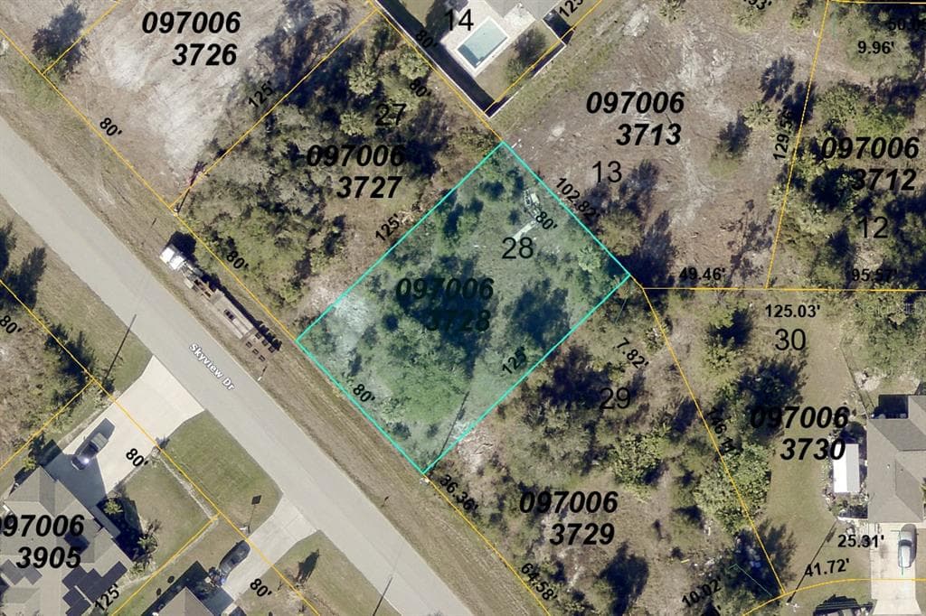 SKYVIEW DRIVE NORTH PORT, FL 34291