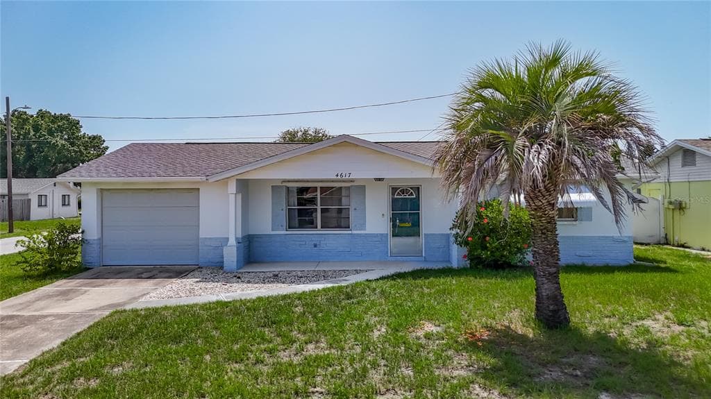 4617 CROTON DRIVE NEW PORT RICHEY, FL 34652