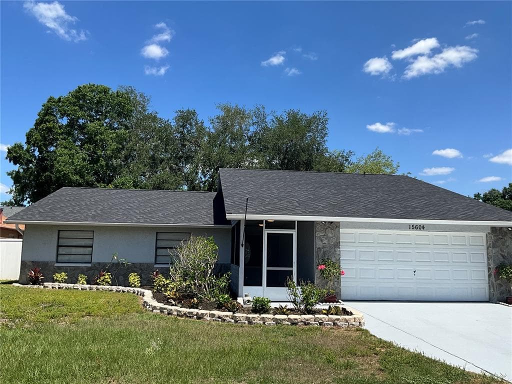 15604 TIMBERLINE DRIVE TAMPA, FL 33624