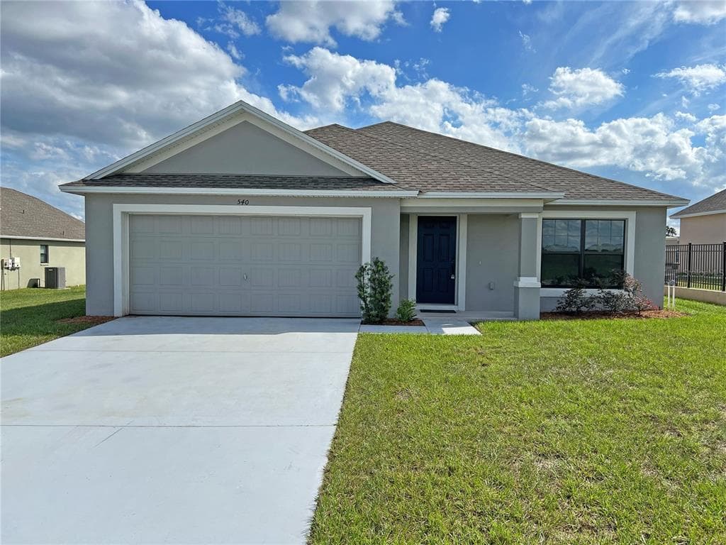 540 CENTRAL RIDGE LANE FROSTPROOF, FL 33843