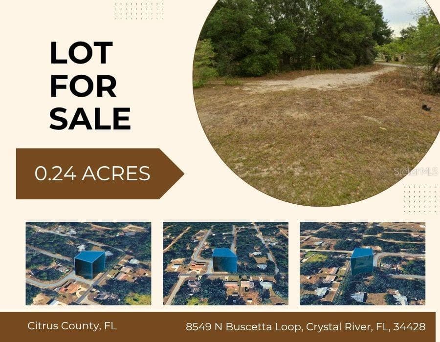 8549 N BUSCETTA LOOP CRYSTAL RIVER, FL 34428