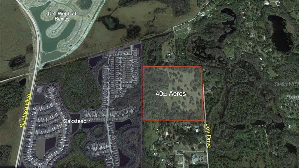 0 JOY DRIVE LAND O LAKES, FL 34638