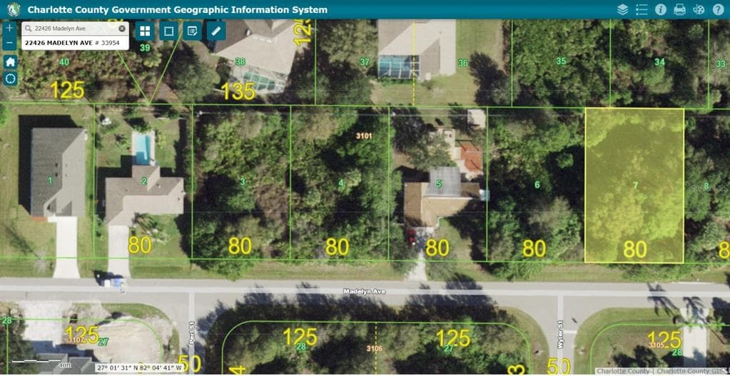22426 MADELYN AVENUE PORT CHARLOTTE, FL 33954