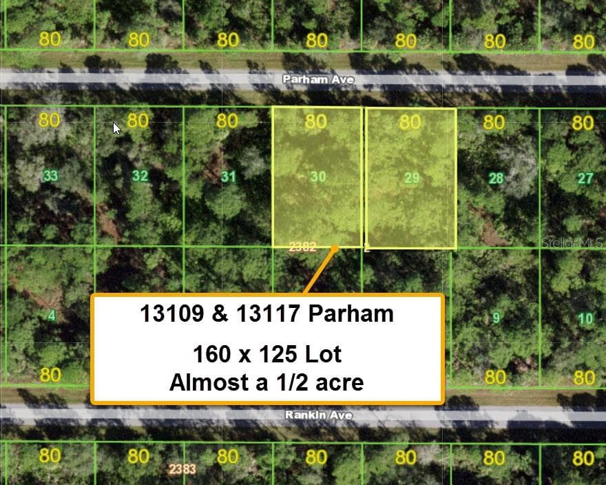 13109 PARHAM AVENUE PORT CHARLOTTE, FL 33953