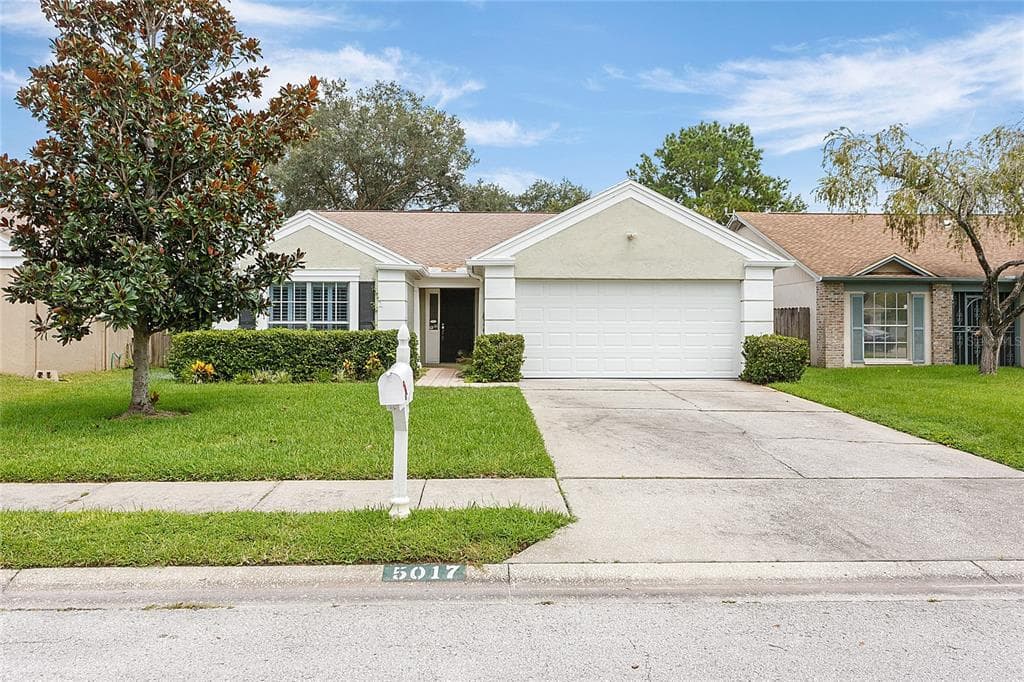 5017 CYPRESS TRACE DRIVE TAMPA, FL 33624