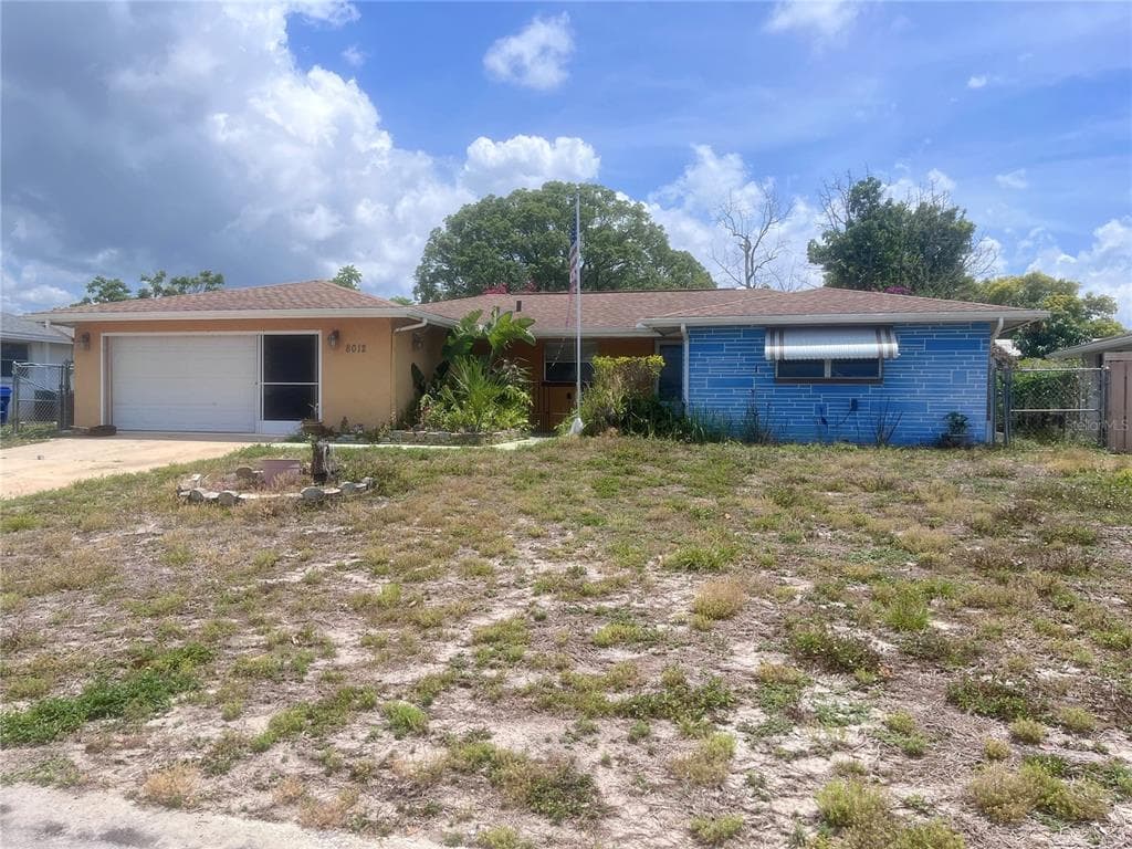 8012 MIMOSA DRIVE PORT RICHEY, FL 34668