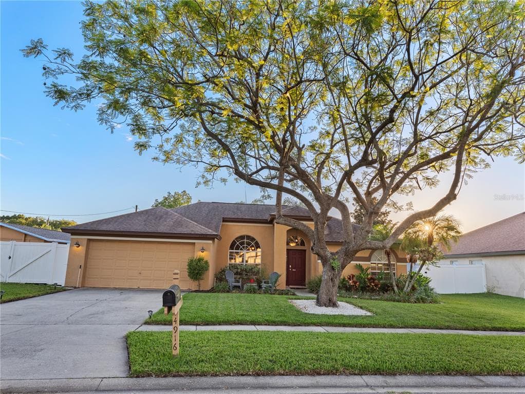 14916 REDCLIFF DRIVE TAMPA, FL 33625