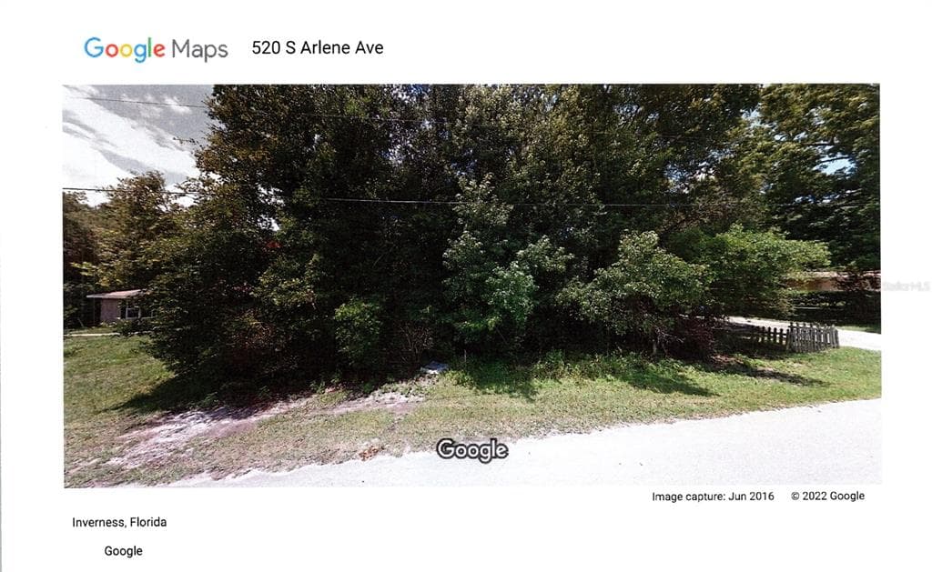 520 S ARLENE AVENUE INVERNESS, FL 34453