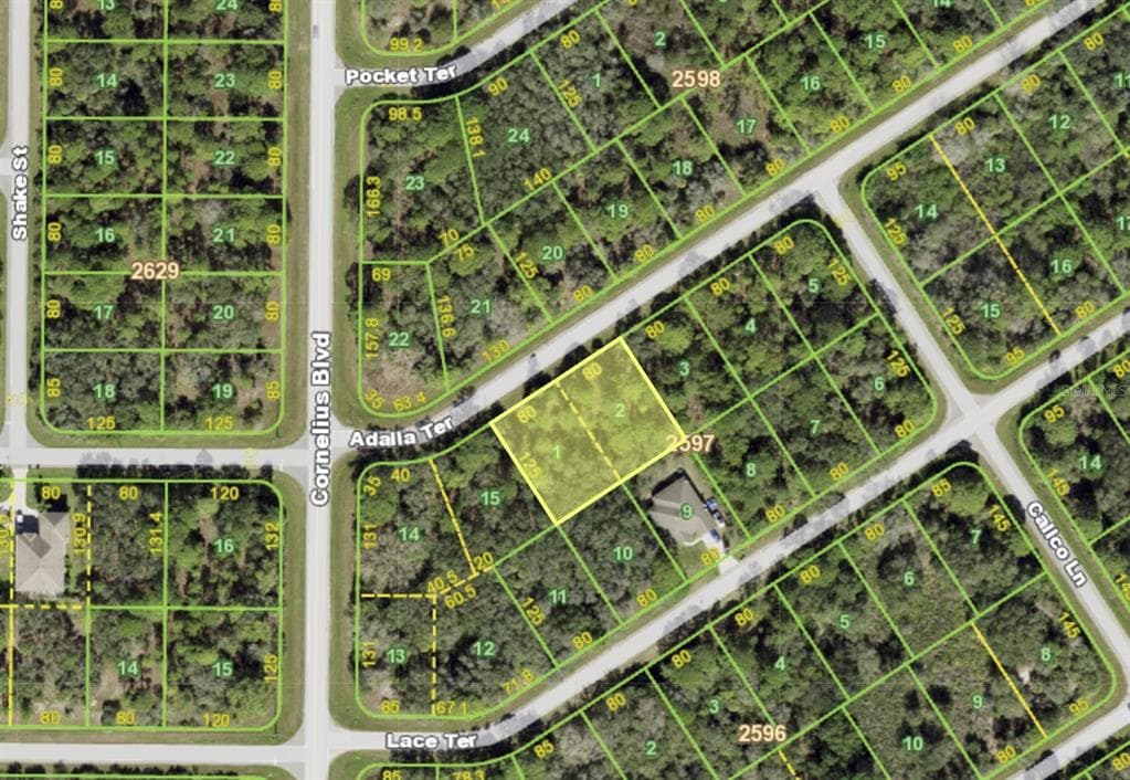 1502&1510 ADALIA TERRACE PORT CHARLOTTE, FL 33953