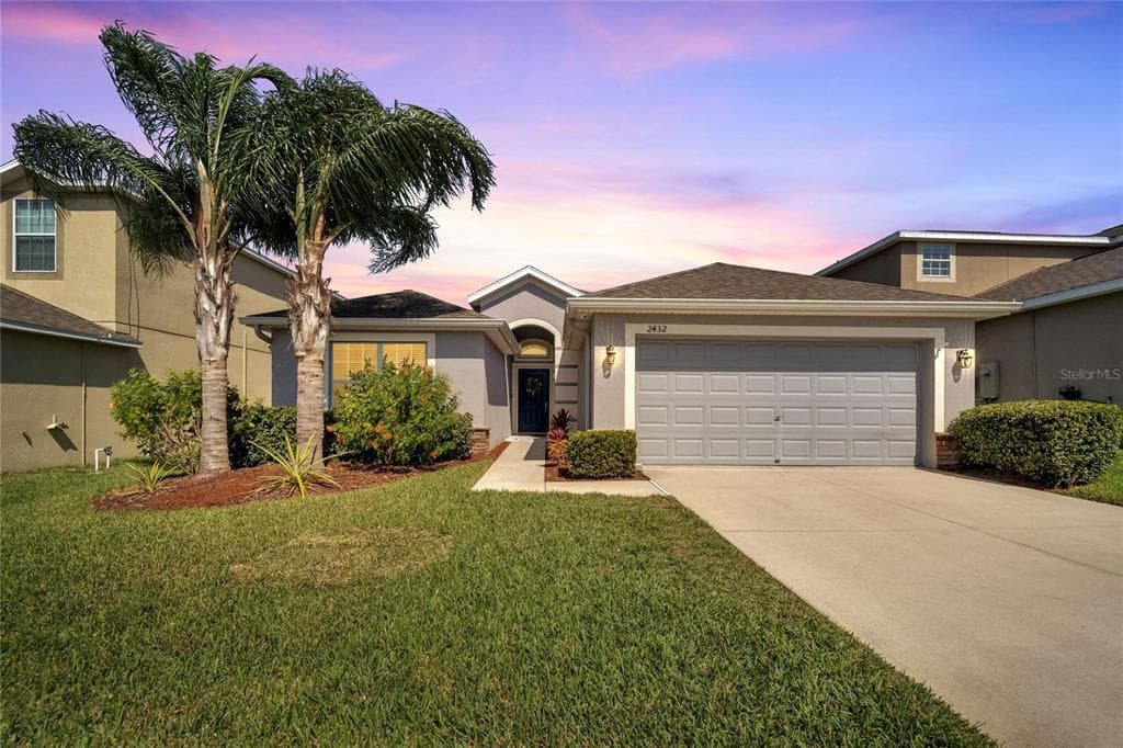 2432 DOVESONG TRACE DRIVE RUSKIN, FL 33570