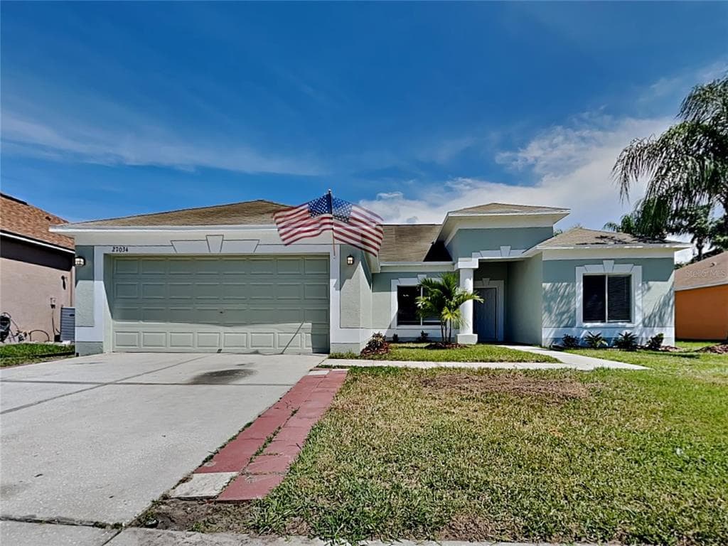 27034 CORAL SPRINGS DRIVE WESLEY CHAPEL, FL 33544