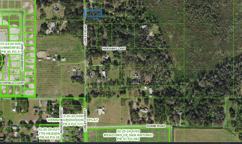0 CURLEY RD DADE CITY, FL 33525