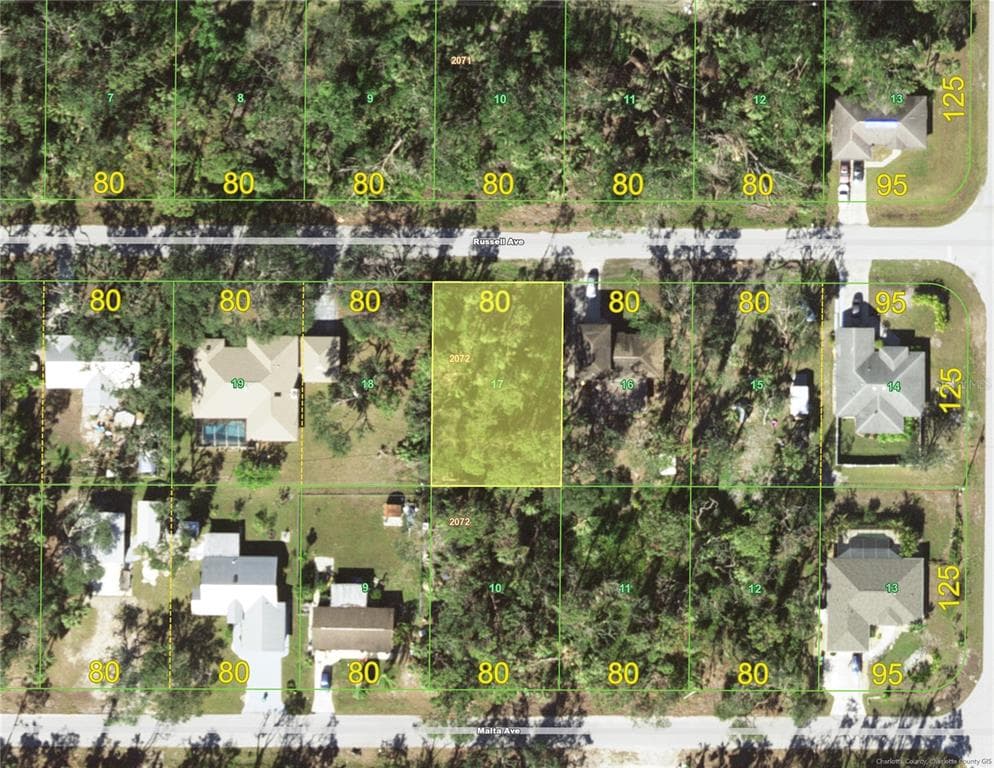 17105 RUSSELL AVENUE PORT CHARLOTTE, FL 33954