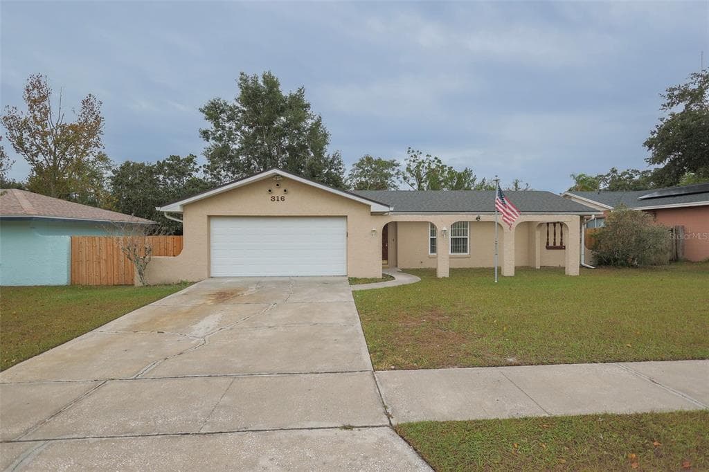 316 SABINAL STREET OCOEE, FL 34761