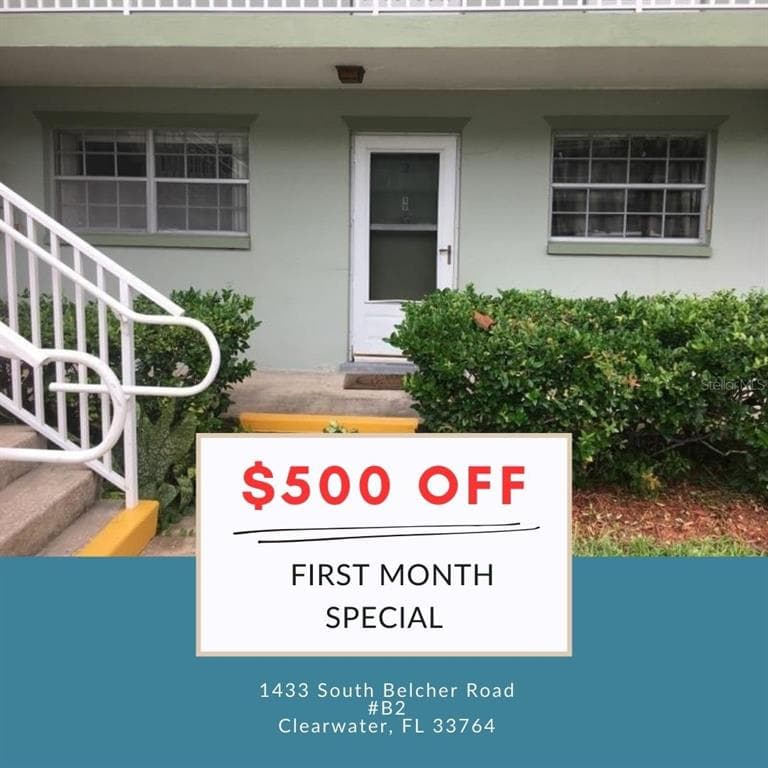 1433 S BELCHER ROAD UNIT B2 CLEARWATER, FL 33764