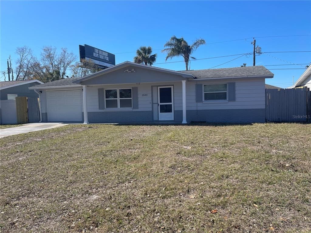 3543 CONNON DRIVE NEW PORT RICHEY, FL 34652