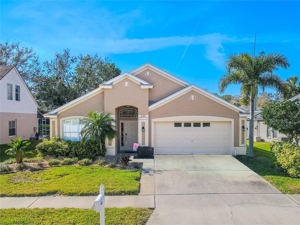 230 GRAY OAK DRIVE TARPON SPRINGS, FL 34689