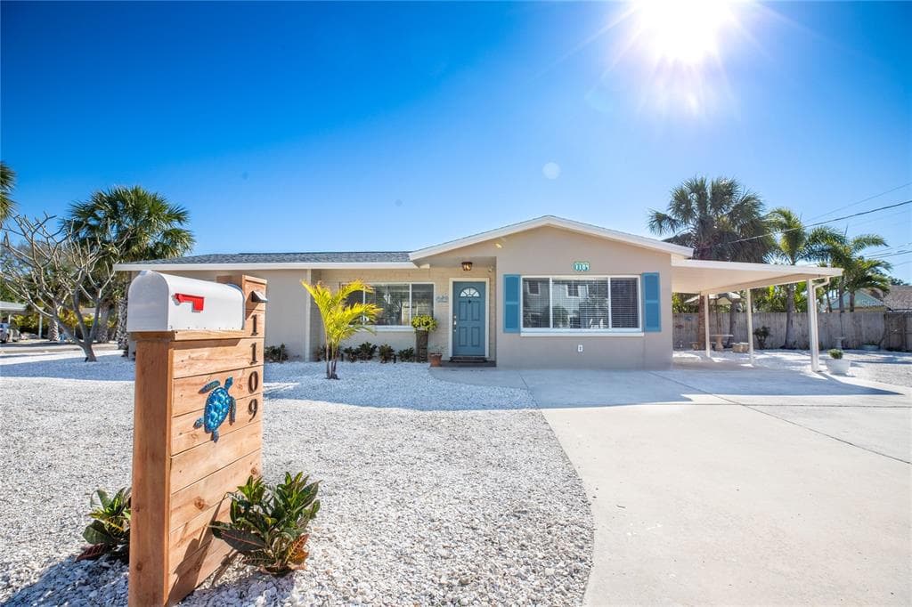 1109 1ST STREET INDIAN ROCKS BEACH, FL 33785