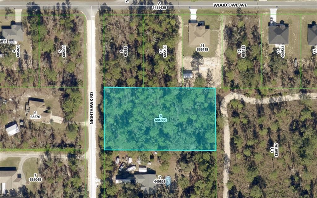 0 NIGHTHAWK ROAD WEEKI WACHEE, FL 34614
