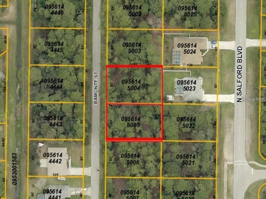 Lot 4 and 5 BAMONTE STREET NORTH PORT, FL 34286