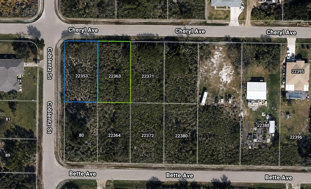 22353 CHERYL AVENUE PORT CHARLOTTE, FL 33954